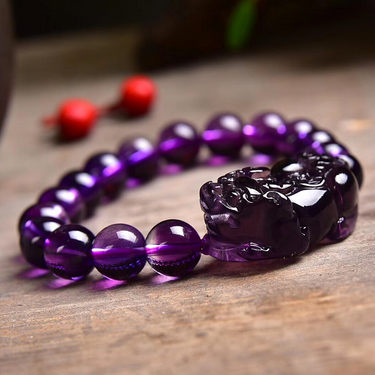 Feng Shui Amethyst Wealth Bracelet-Your Soul Place